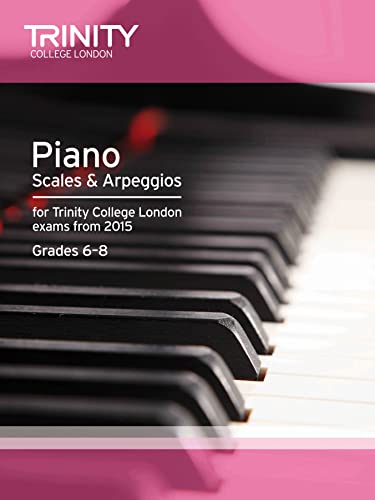 Piano Scales & Arpeggios from 2015, 6-8: Piano Teaching Material von Trinity College London
